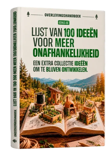 Mock-up van bonus 03: LIJST MET 100 IDEEËN VOOR MEER AUTONOMIE