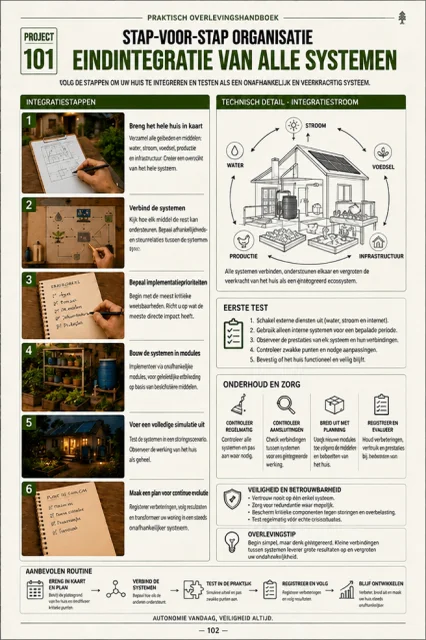 Binnenpagina van het survival handboek — pagina 04