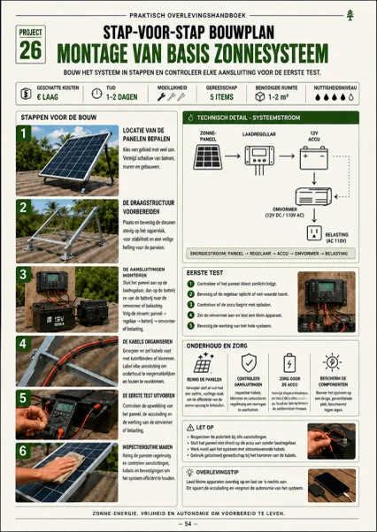 Binnenpagina van het survival handboek — pagina 06